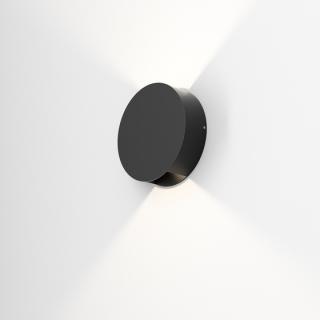 LEDPOINT round updown M930 68deg; exterior kinkiet czarny struktura 26545-M930-WB-00-12 AQForm - oficjalny dystrybutor.