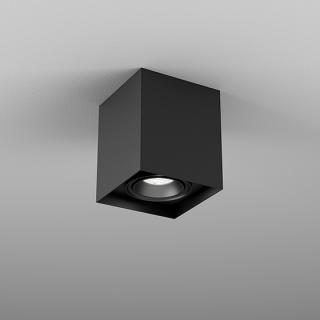 SQUARES next 50x1 LED M930 36deg; Phase-Control natynkowy czarny struktura 46968-M930-FB-PH-12 Quick Shipment