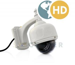 Zewnętrzna kamera obrotowa IP C7833W ze zdalnym dostępem i oświetlaczem