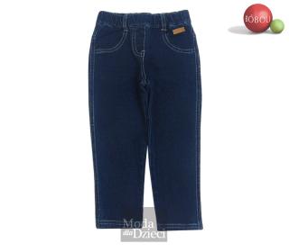 BOBOLI Spodnie jegginsy jeansowe