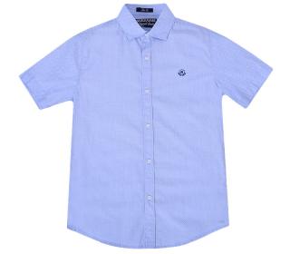 MAYORAL błękitna koszula z krótkim rękawem