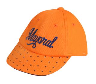 MAYORAL pomarańczowa czapka z daszkiem