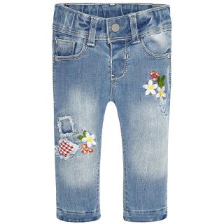 MAYORAL spodnie jeans z haftem