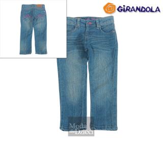 Spodnie jeansowe z przetarciami - Girandola
