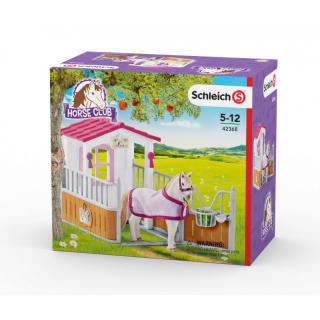 ZESTAW ZAGRODA DLA KONI Z KLACZĄ LUSITANO SCHLEICH 42368