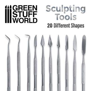GSW 10x Sculpting Tools Narzedzia do rzeźbienia