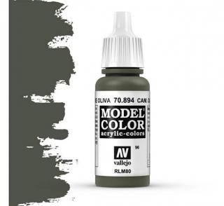 Vallejo Model Color Camouflage Olive Green -17ml -