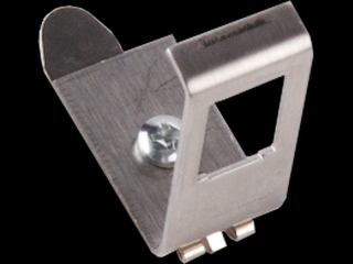 Adapter mocowania typu keystone na szynę DIN  1x moduł keystone ALANTEC