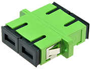 Adapter światłowodowy jednomodowy SM SC/APC duplex ALANTEC