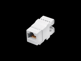 Gniazdo keystone RJ45 UTP kat.5E nieekranowane Q-LANTEC