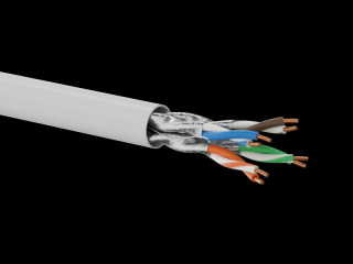 Kabel U/FTP kat.6A LSOH 4x2x23AWG B2ca 500m - 25 lat gwarancji, badanie jakości laboratorium INTERTEK  ALANTEC