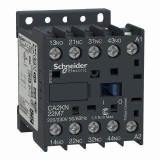 Miniaturowy stycznik pomocniczy TeSys K 2NO 2NC cewka 42VAC zaciski  skrzynkowe