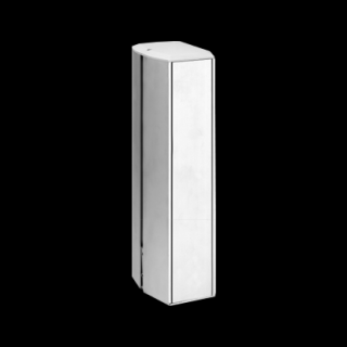 Minikolumna owalna 2-stronna, wys.310mm 110x80mm, 2x6xK45; alum.