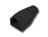 Osłonka wtyku RJ45 czarna ALANTEC