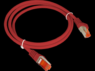 Patch-cord F/UTP kat.6 PVC 2.0m czerwony ALANTEC