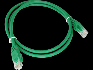 Patch-cord U/UTP kat.6 PVC 3.0m zielony ALANTEC