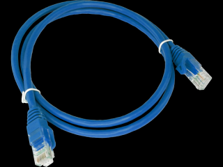 Patch-cord U/UTP kat.6 PVC 5.0m niebieski ALANTEC