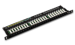 Patch panel OPTIMUM UTP kat.5e 24 porty LSA 0.5U ALANTEC