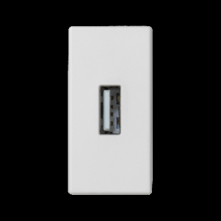 Płytka K45/2 złącza USB typ A żeńskie  22,5x45mm