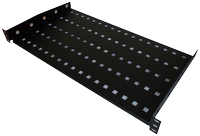 Półka stała 19" 1U głęb. 250mm, czarna, 2 punkty mocowania ALANTEC