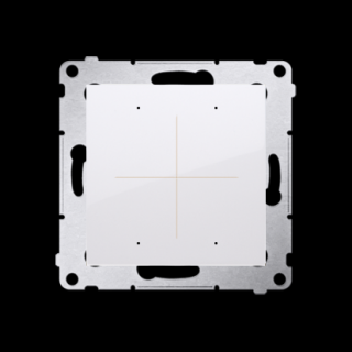 SIMON 54 Elektroniczny łącznik/przycisk 4-krotny, biały [10]  *do sterowania czterema obwodami