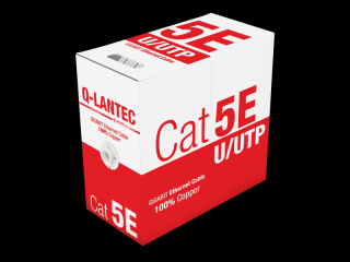 UTP Kabel sieciowy kat.5e PVC Eca Q-LANTEC - 305m - 10 lat gwarancji.