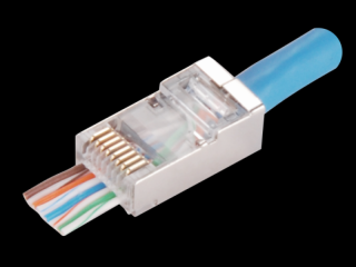 Wtyk przelotowy RJ45 STP kat.6  ALANTEC
