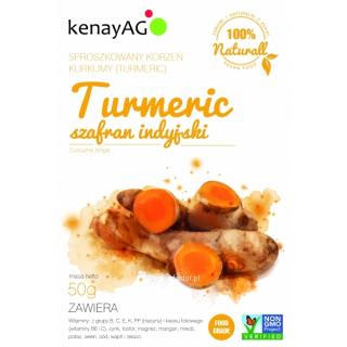 Kurkuma (Turmeric) - sproszkowany korzeń (curcuma longa) - 50 g - 200G