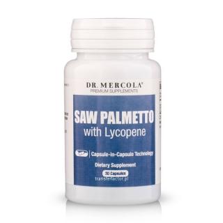 SAW PALMETTO z likopenem (dr Mercola) (30 kapsułek) - suplement diety
