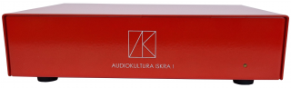 AUDIOKULTURA ISKRA 1 Przedwzmacniacz gramofonowy MM/MC czerwony