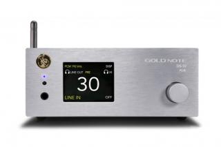 Gold Note DS-10 PLUS streamer/DAC/wzm. słuchawkowy srebrny