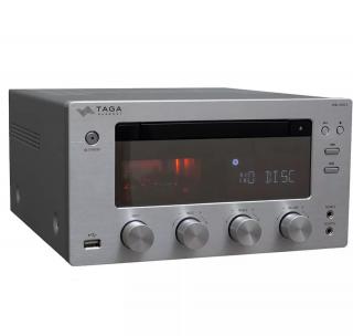 TAGA HARMONY HTR-1000CD V3 amplituner z CD srebrny