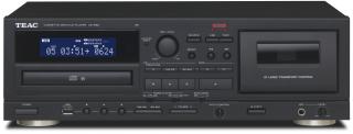 TEAC AD-850 SE odtwarzacz kaset i płyt CD czarny