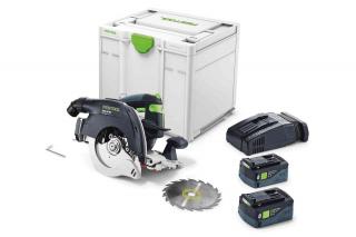 Akumulatorowa ręczna pilarka tarczowa Festool HKC 55 5,0 EBI-Plus-SCA