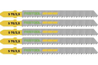 Brzeszczot do wyrzynarki Festool S 75/2,5/ 5 sztuk