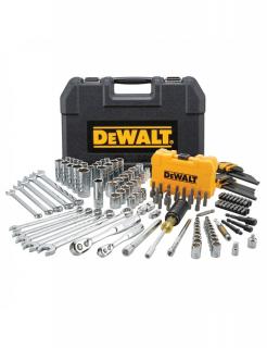DeWalt 142 elementowy zestaw narzędzi