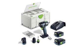 Festool Akumulatorowa wiertarko-wkrętarka TXS 12 2,5-Set