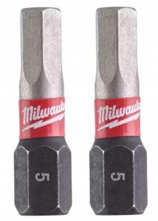 Milwaukee Bit Shockwave Hex 5 25mm