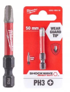 Milwaukee Bit Shockwave PH3 50mm-1szt.