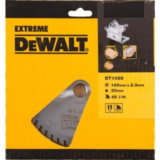 Tarcza DeWalt 165mm do drewna i laminatów