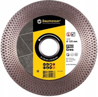 Tarcza diamentowa DISTAR PRO GRES 1A1R 125 mm