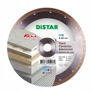 Tarcza diamentowa do gresu DISTAR Hard Ceramics Advanced 1A1R 250mm