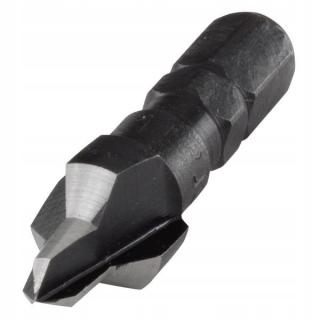 Wiertło z pogłębiaczem Wolfcraft WS, Ø 4/10mm, 3 krawędzie tnące, trzpień 6-kąt