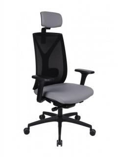 -10% z kodem ERGO25 - Fotel biurowy Valio BS HD - ergonomiczny, obrotowy, wygodny dla kręgosłupa, z zagłówkiem