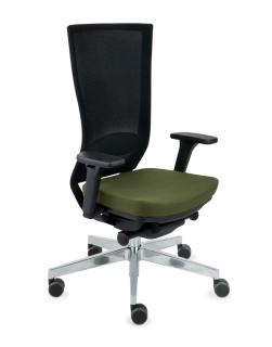 -10% z kodem ERGO25 - Fotel ergonomiczny biurowy Marti BS z siatkowym oparciem