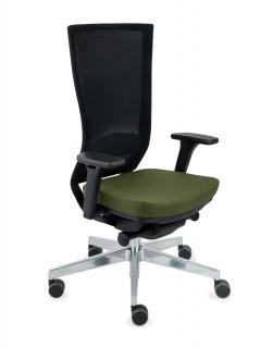Fotel ergonomiczny biurowy Marti BS z siatkowym oparciem