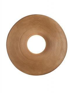 Kinkiet lampa ścienna ILUSIONI beżowa 26 cm, lampa sufitowa, marmur