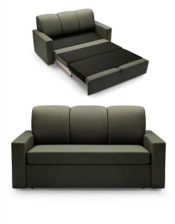 Klasyczna sofa amerykanka 3-osobowa z funkcją spania Ewelina