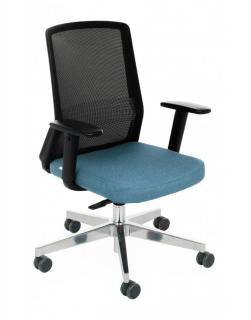 Krzesło biurowe Coco BS - ergonomiczny fotel do pracy w biurze, jak i dla dziecka i nastolatka. Siatkowe oparcie.