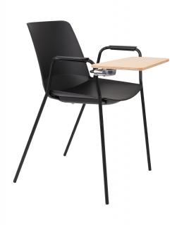 Krzesło biurowe konferencyjne Oslo 4L Arm z pulpitem